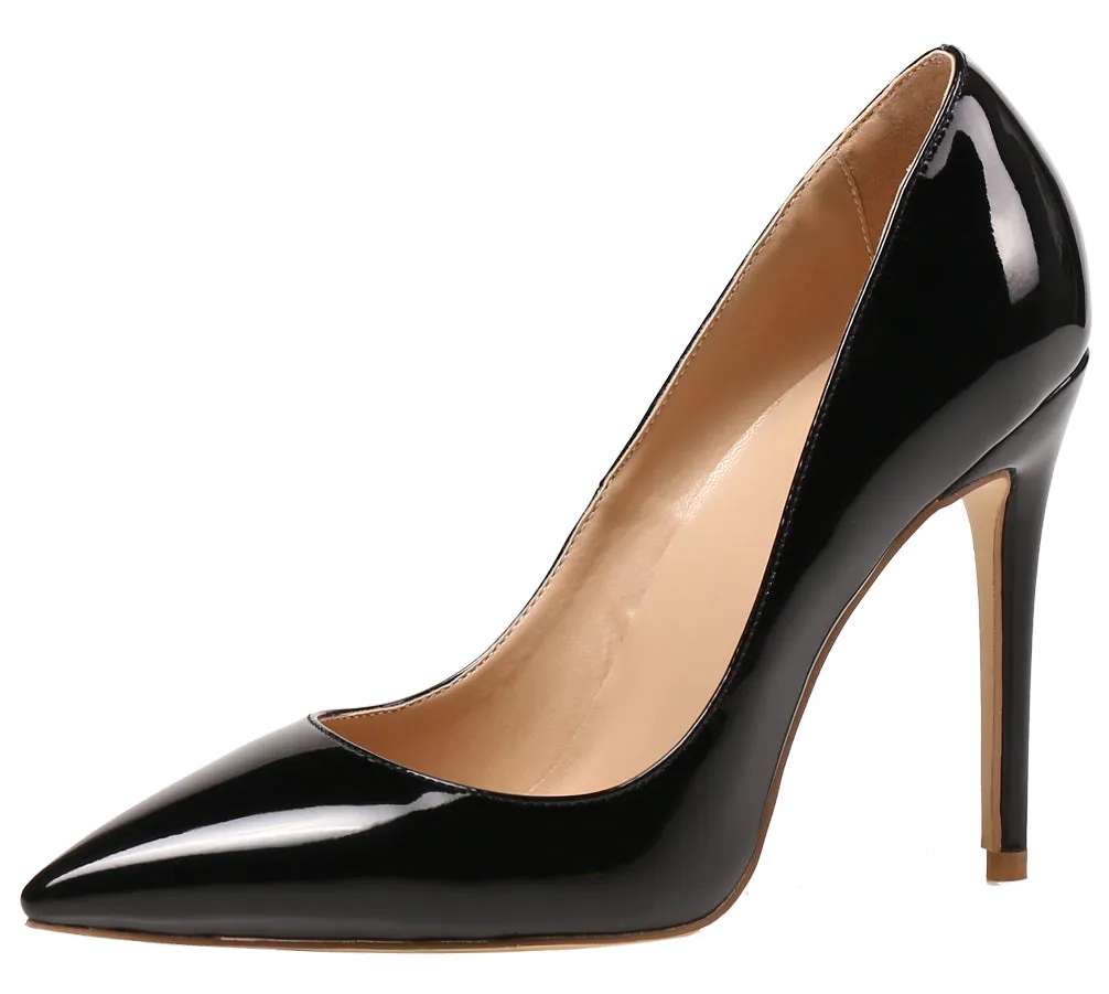 12cm 10cm 8cm 6cm Stilettos Patent Leather Pumps Office Dress Party High Heels