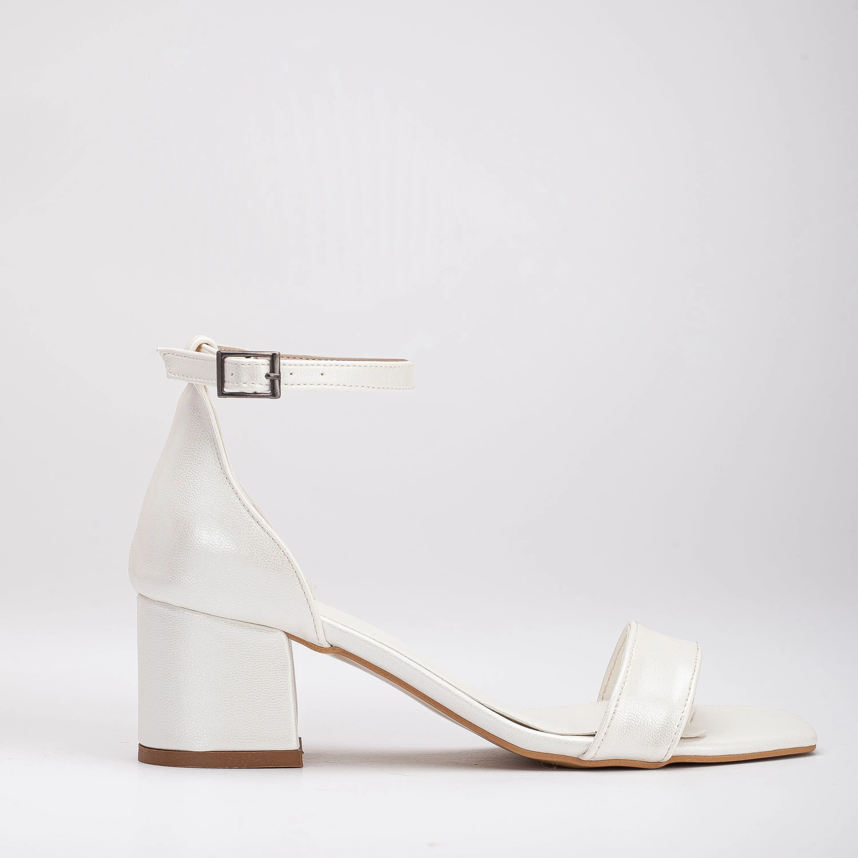 Ariadne - Ivory Wedding Heels with Ribbon