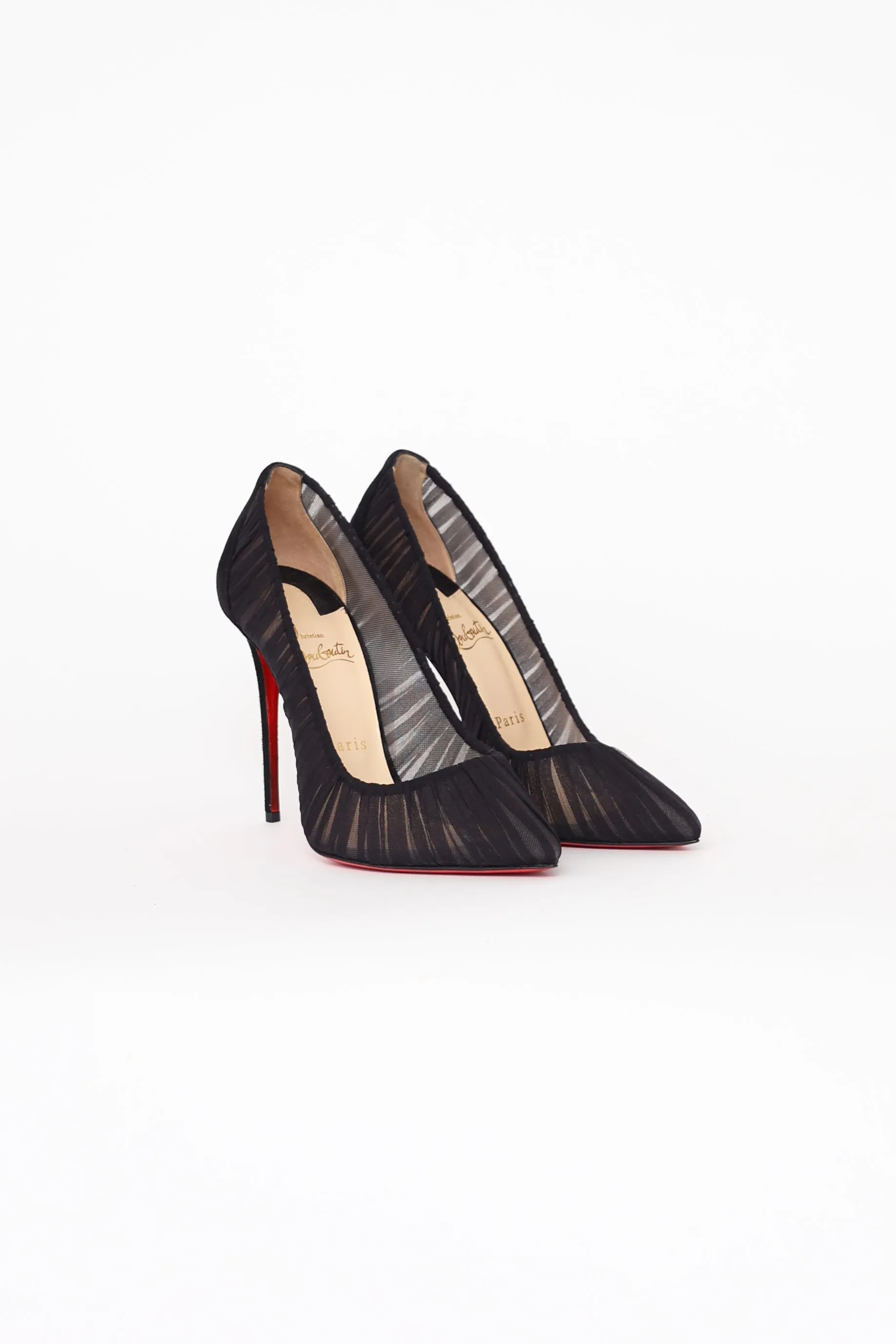 Black Follie Draperia Pump