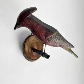 Black Forest Carved Bird (501)