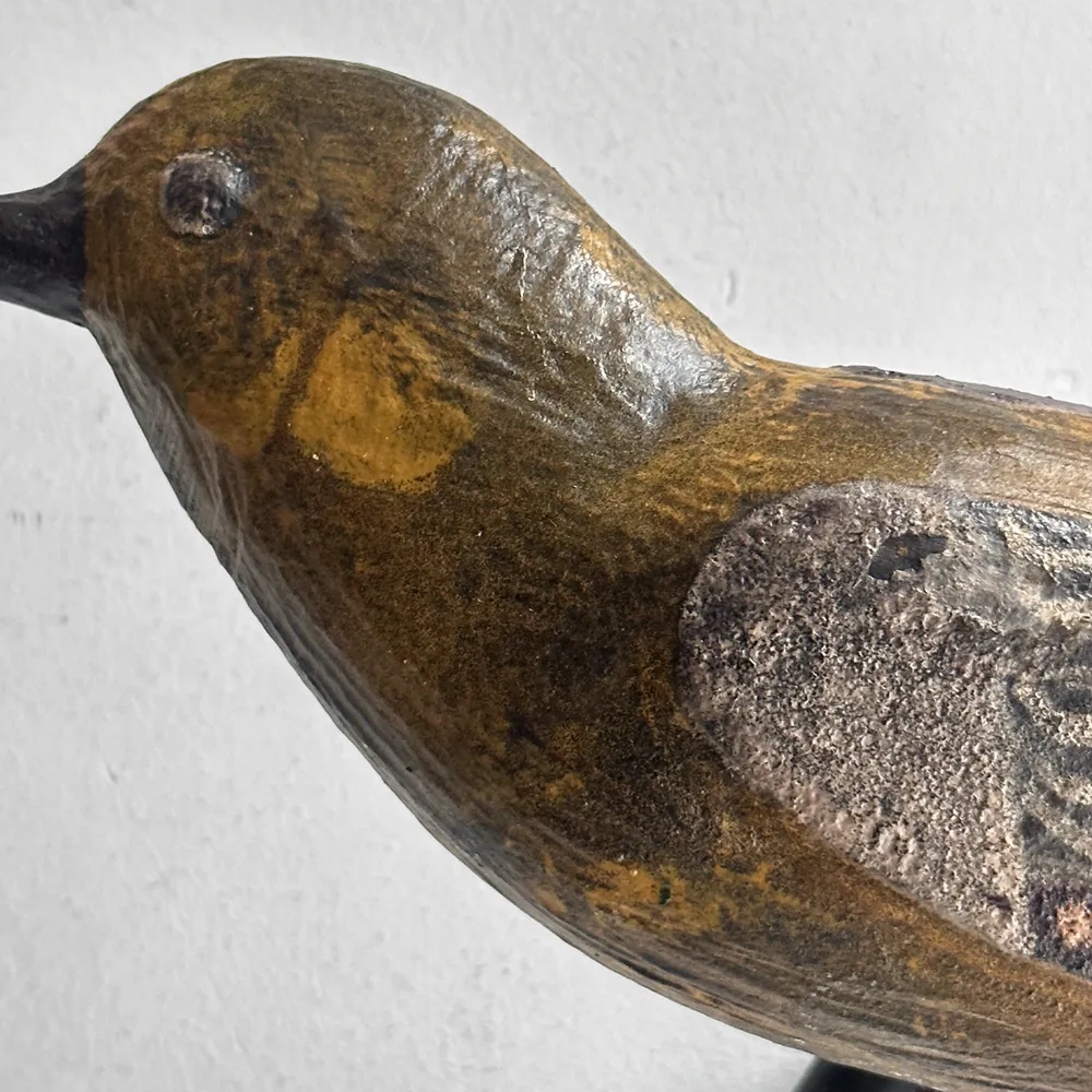 Black Forest Carved Bird (510)