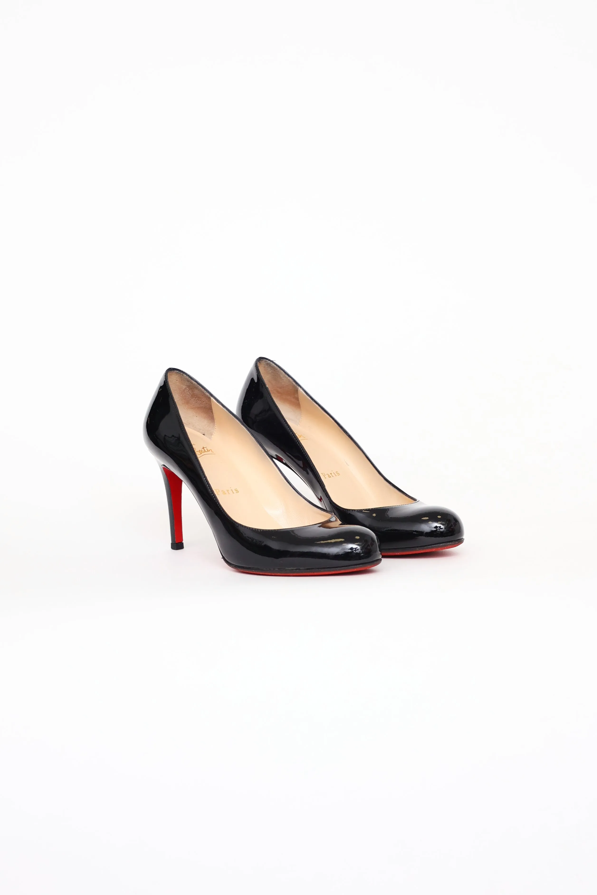 Black Patent Simple Pump