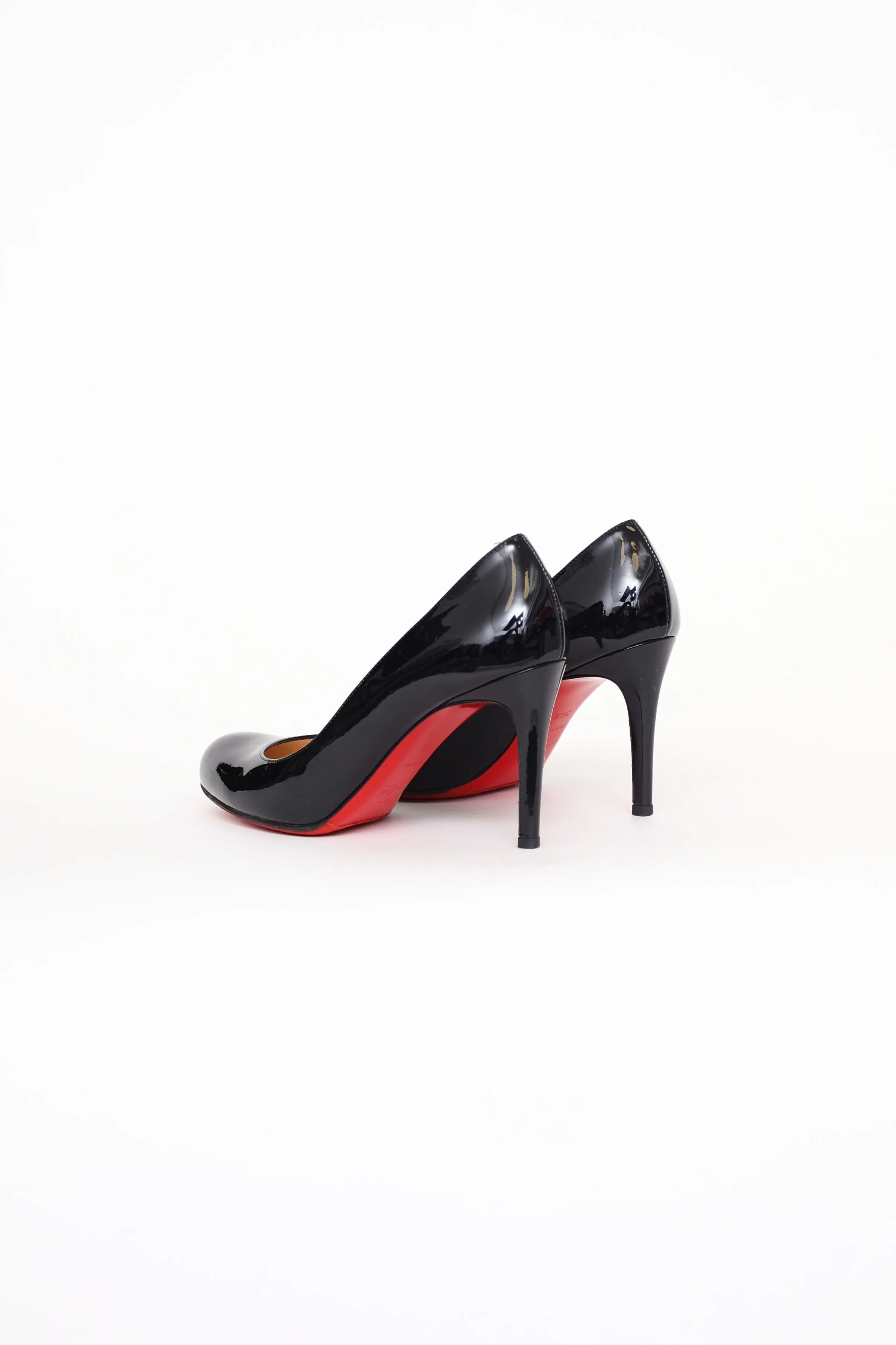 Black Patent Simple Pump