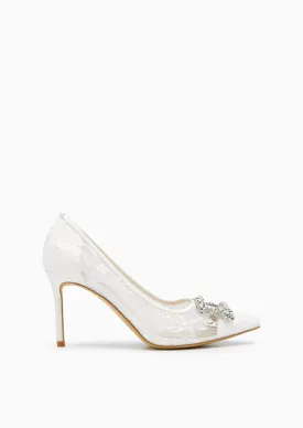 Bride To Be Heels - White