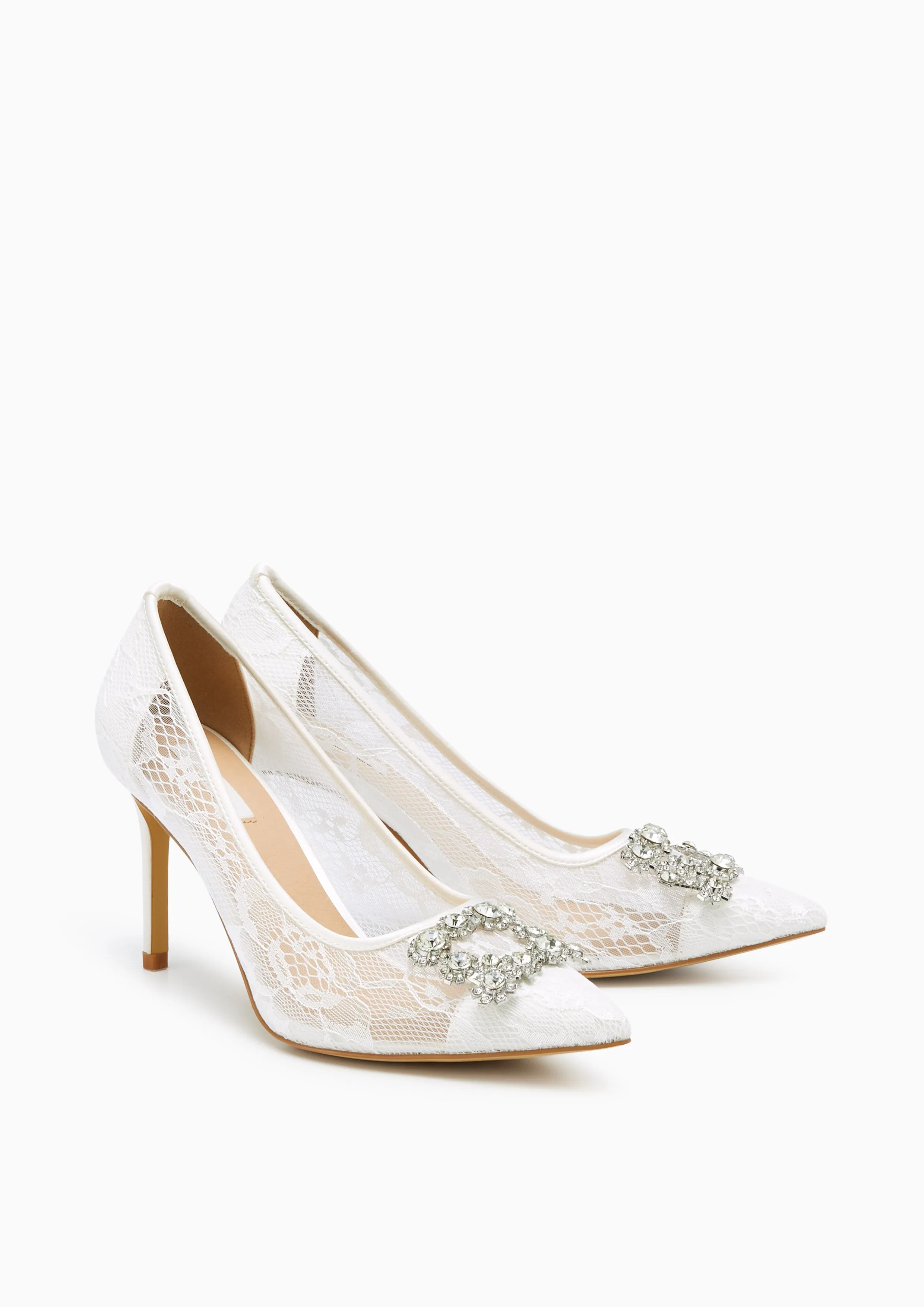 Bride To Be Heels - White