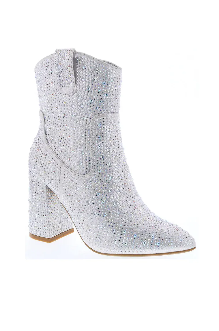 Eclipse - Embellished Ankle Boots