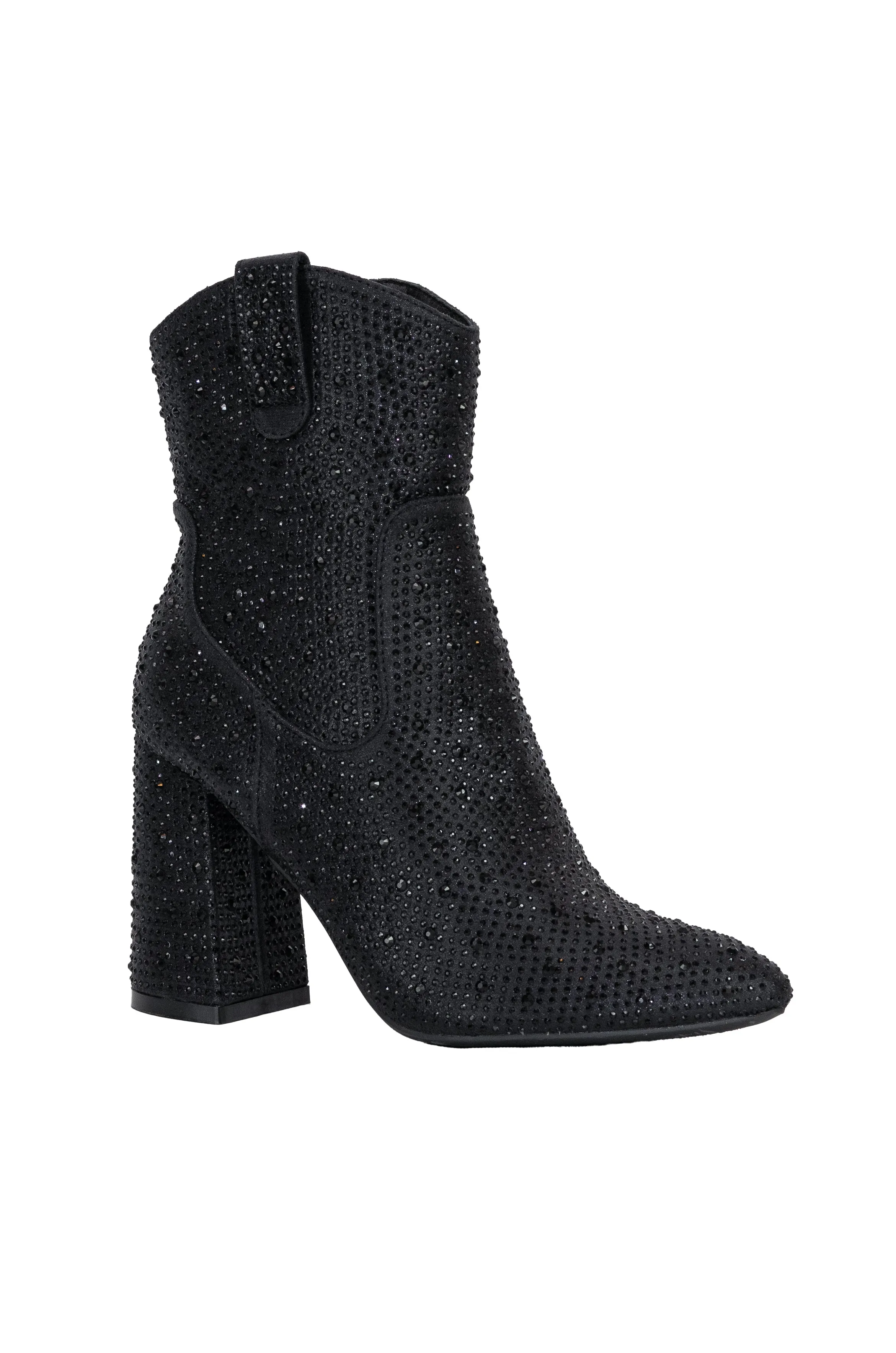 Eclipse - Embellished Ankle Boots