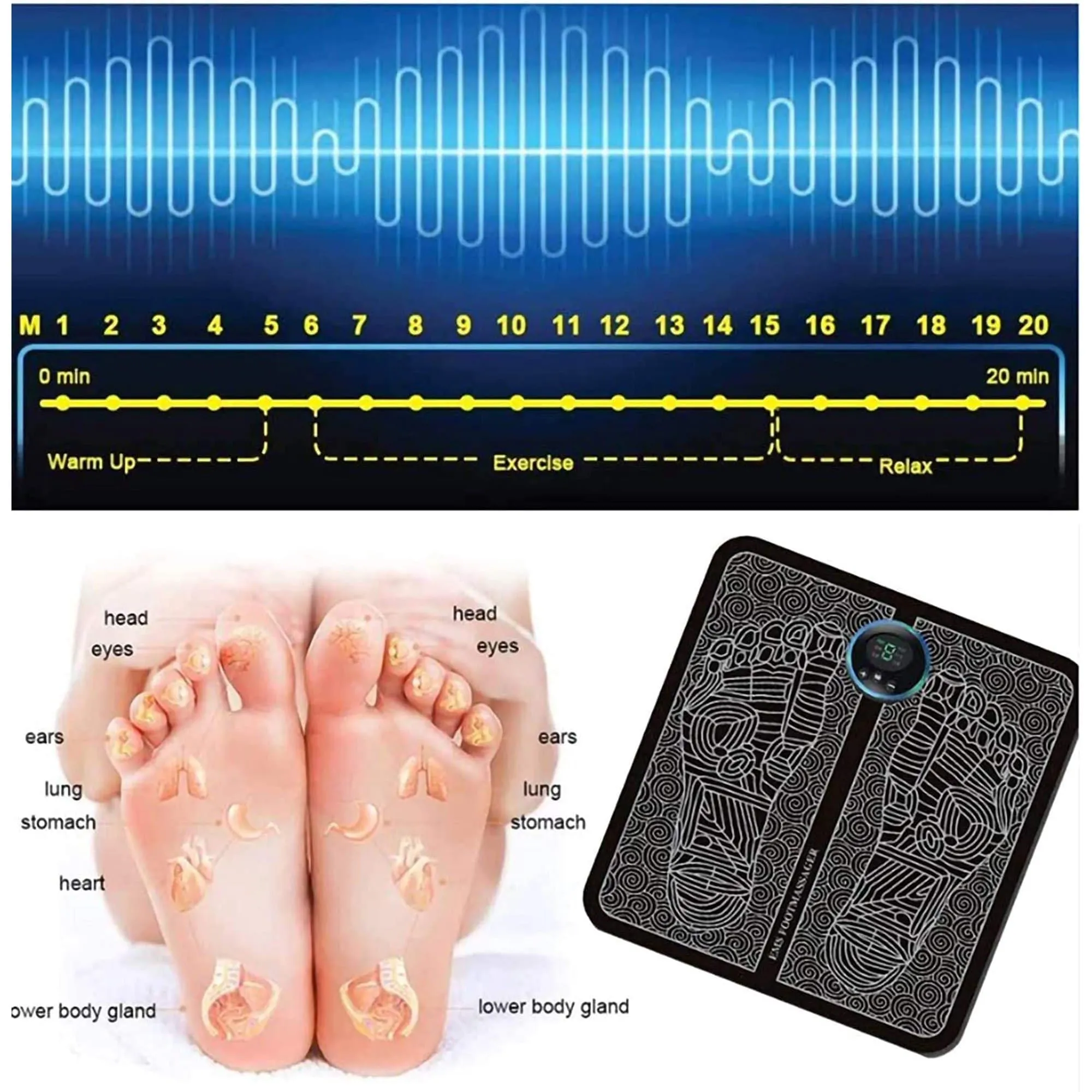 EMS Foot Massager Pad | Ortho Joint Relief