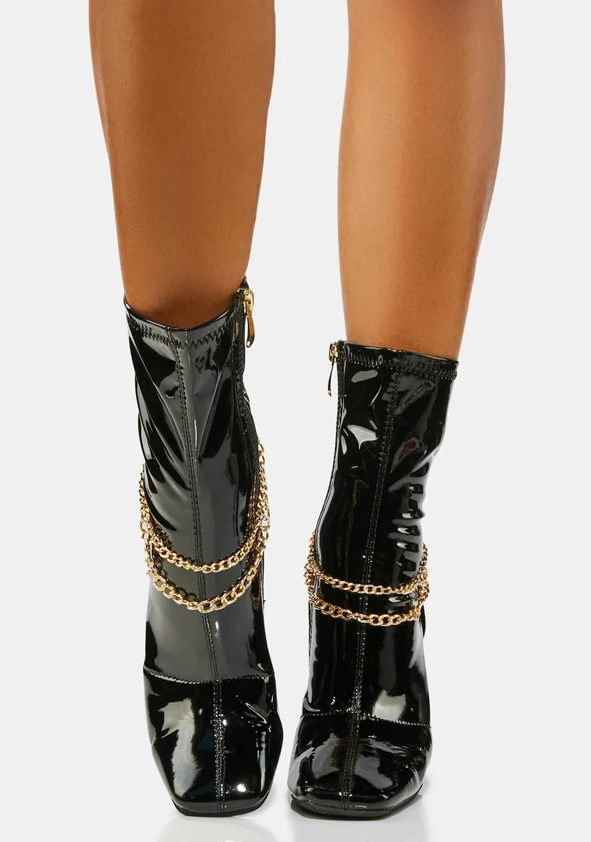 Gilded Bliss Stiletto Boots