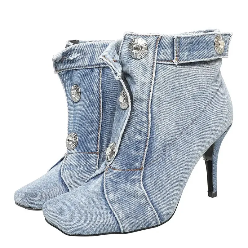 Granada Denim Heels