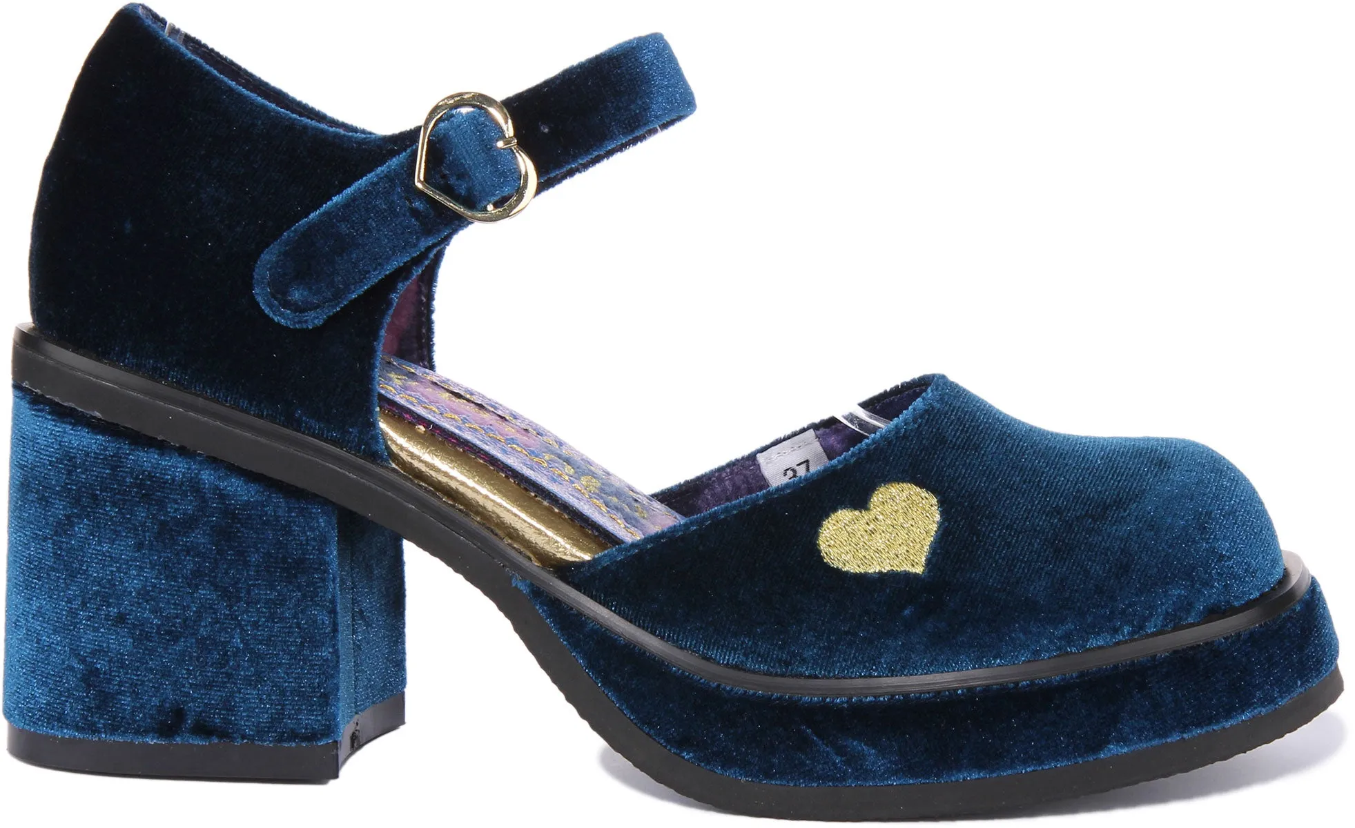 Irregular Choice Night Fever In Navy For Women