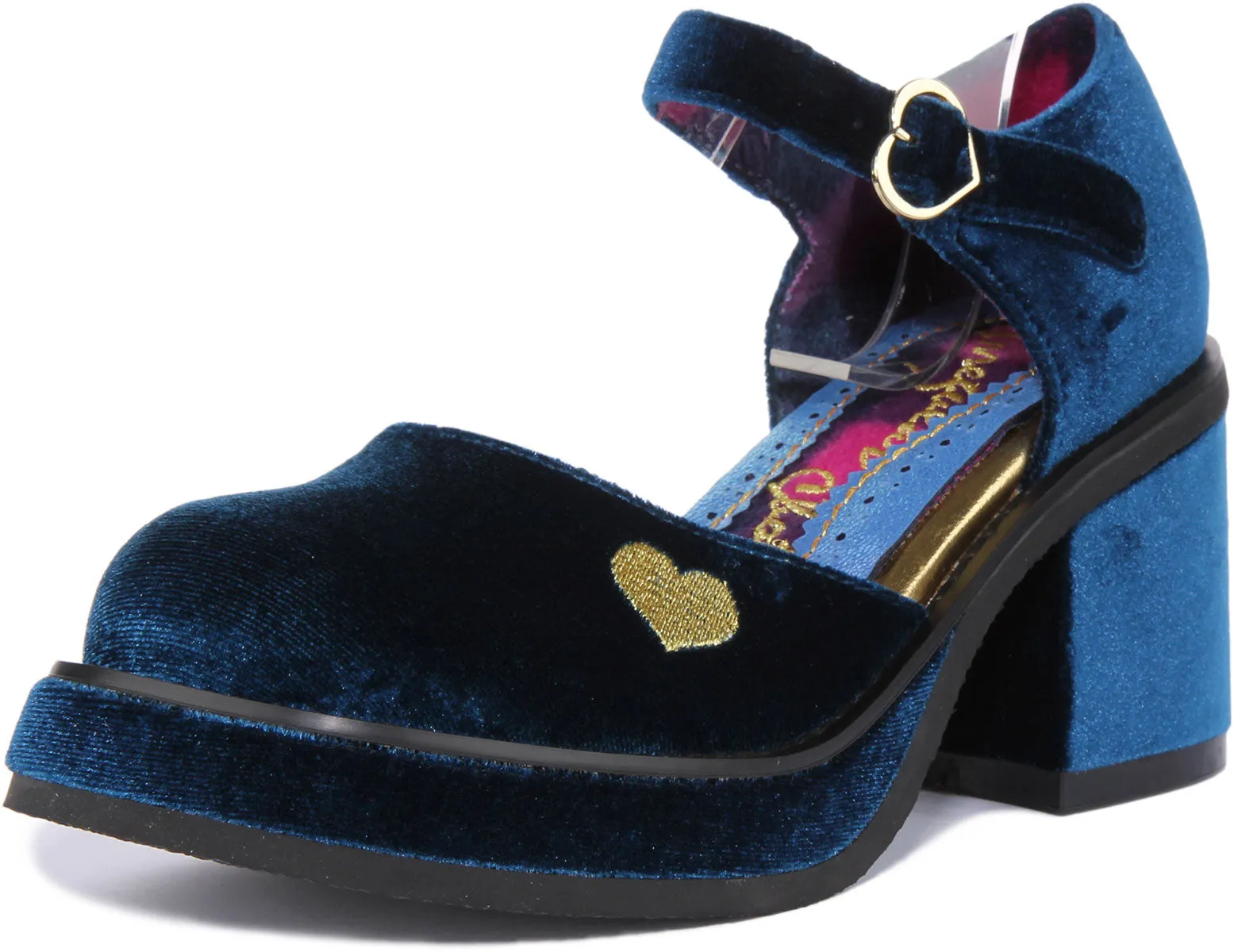 Irregular Choice Night Fever In Navy For Women