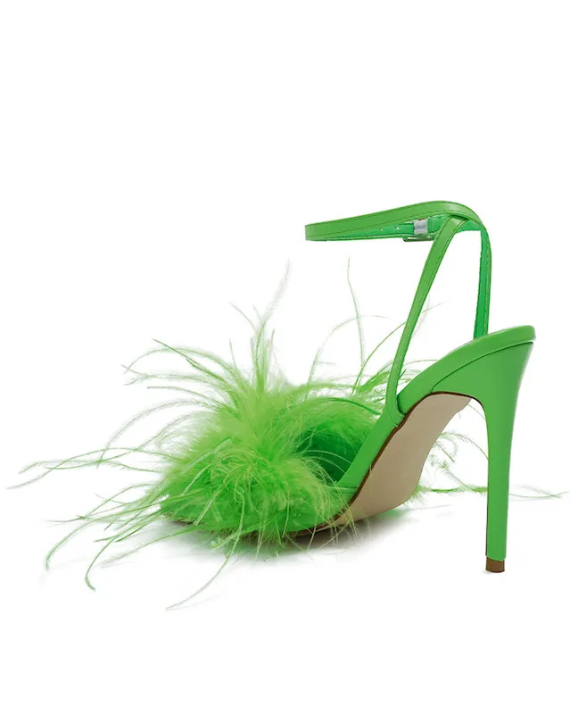 Kendall Stiletto Feather Heel