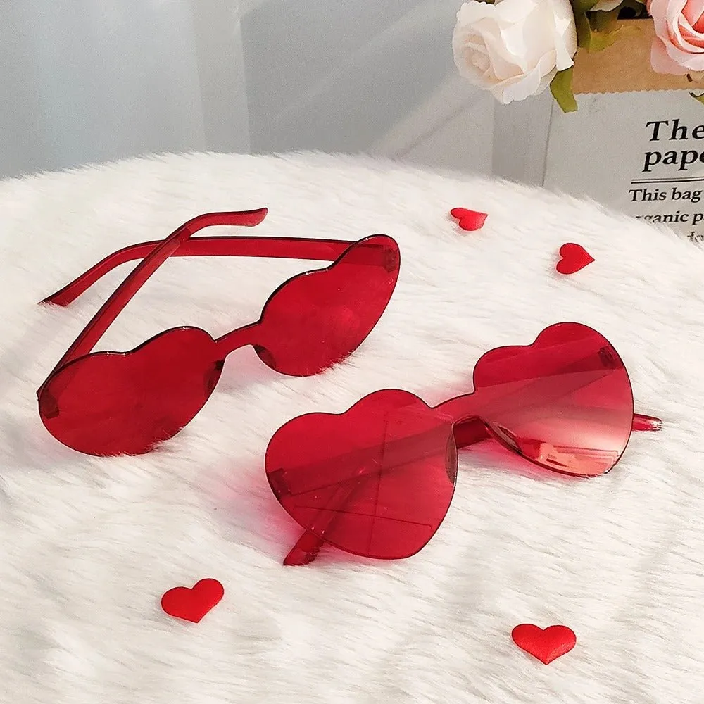 Love Heart Shaped Glasses - Heart Eyes Sunglasses  for Valentine's Day