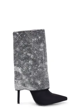 Millonia Heeled Sparkle Boots