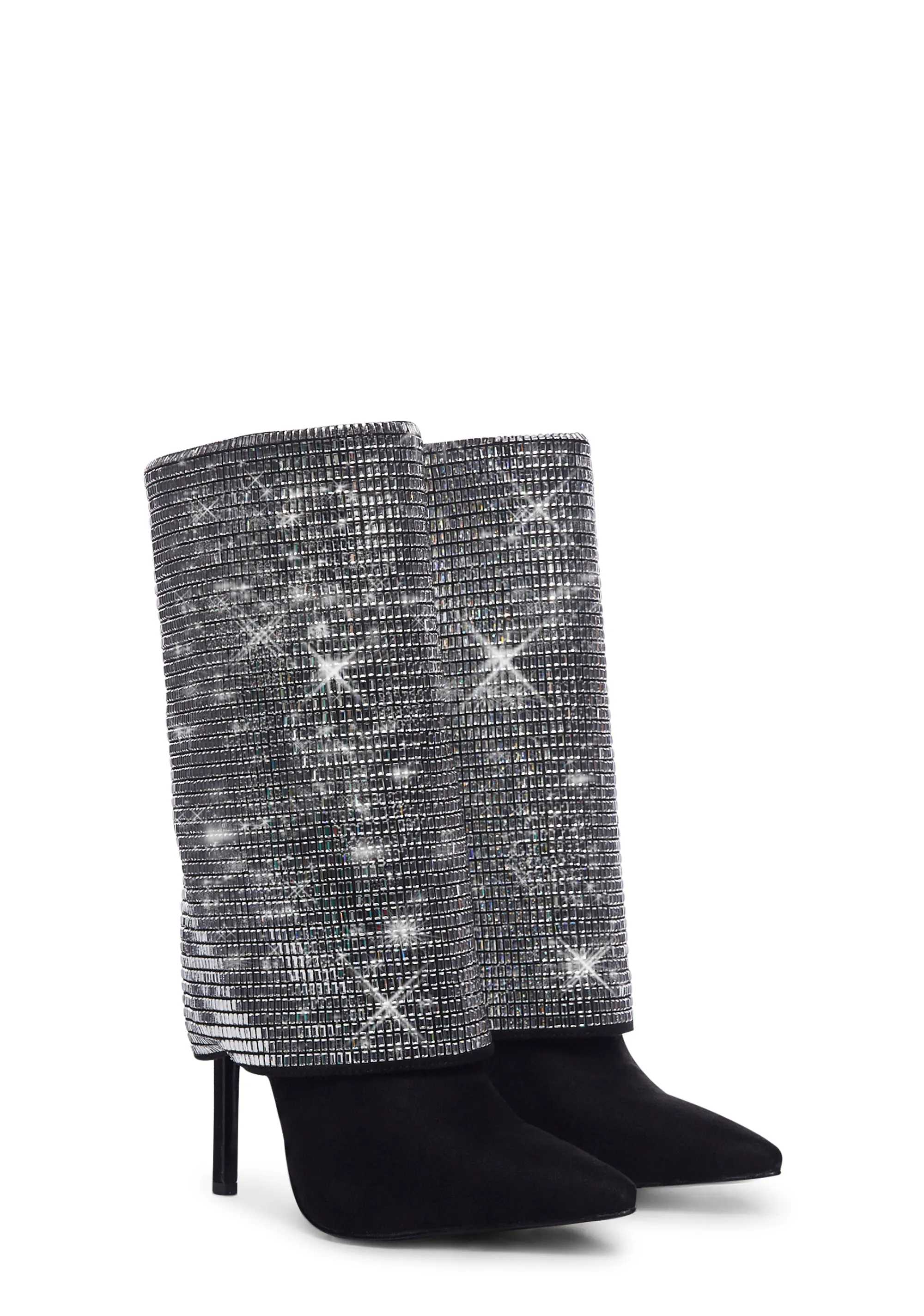 Millonia Heeled Sparkle Boots