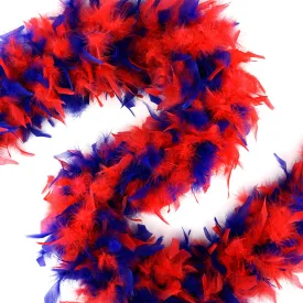 Multicolor Feather Boa - Heavyweight Chandelle