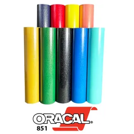 Oracal 851 Sparkling Glitter Metallic Cast Film - 12 in x 50 yds