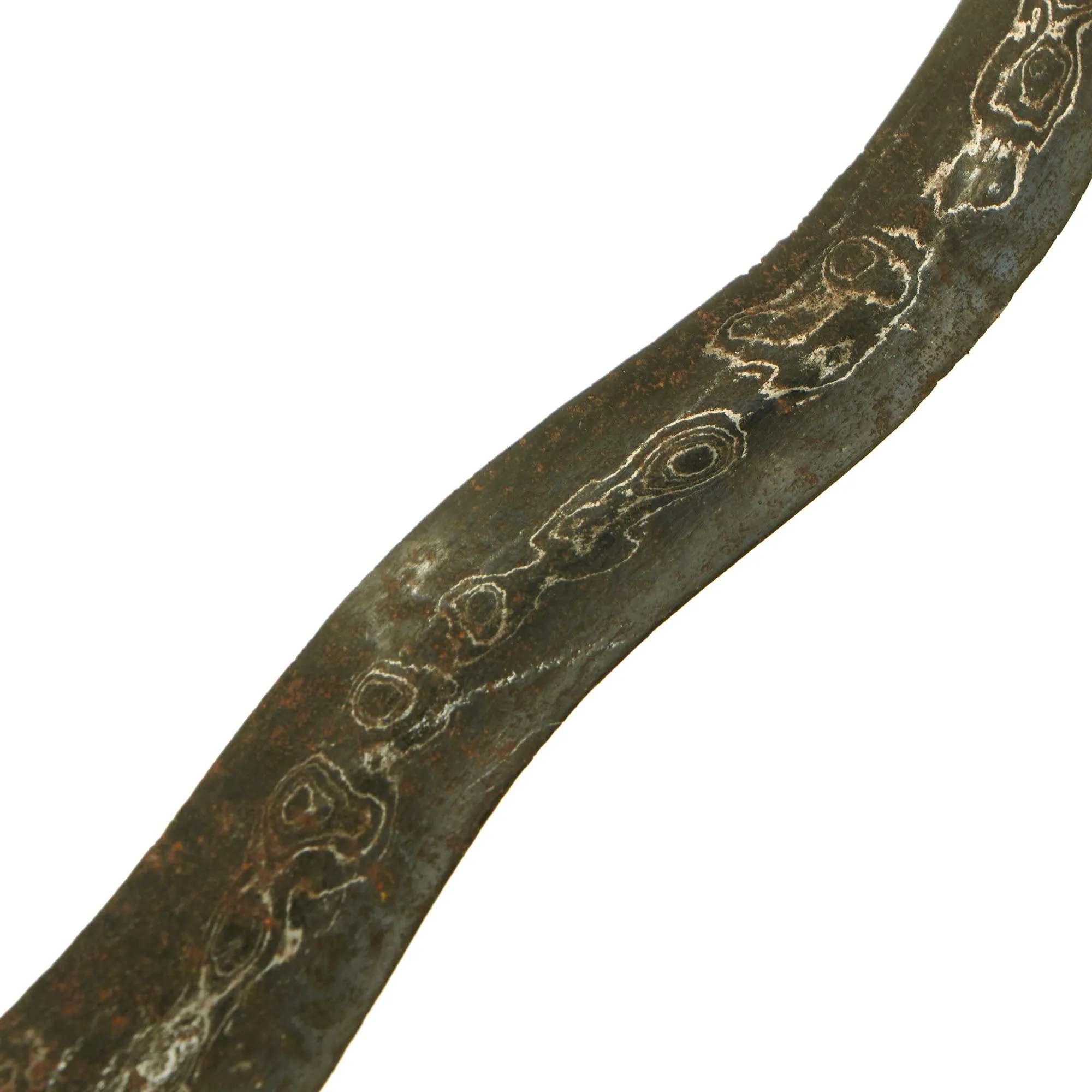 Original 18th Century Balinese Indonesian Kris Dagger With Ornately Carved “Glorious Face” Kirtimukha Motif Scabbard