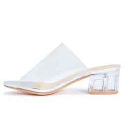 Perspex Clear Sandals