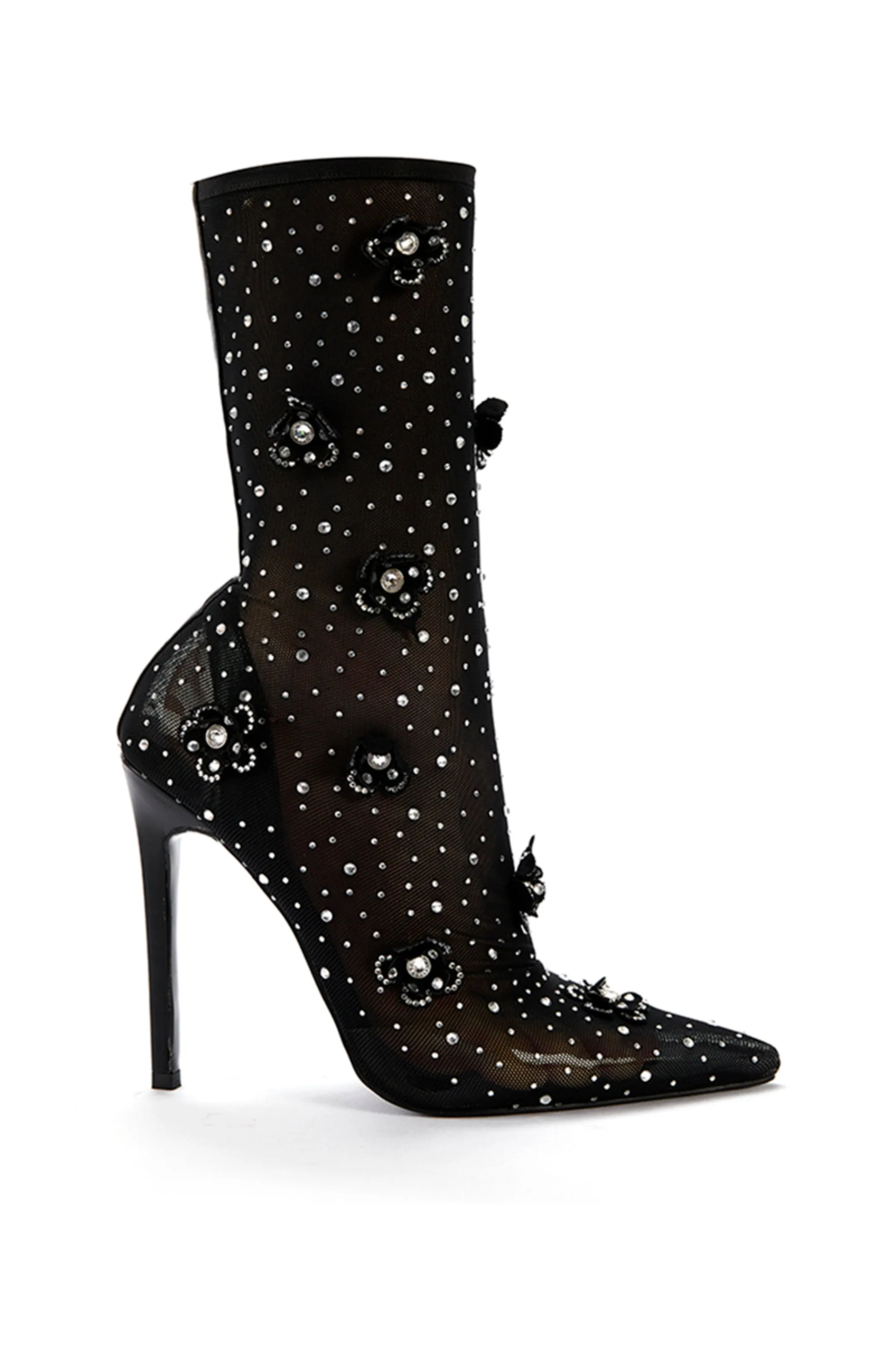 SMARLOWE-BLACK STILETTO BOOTIE