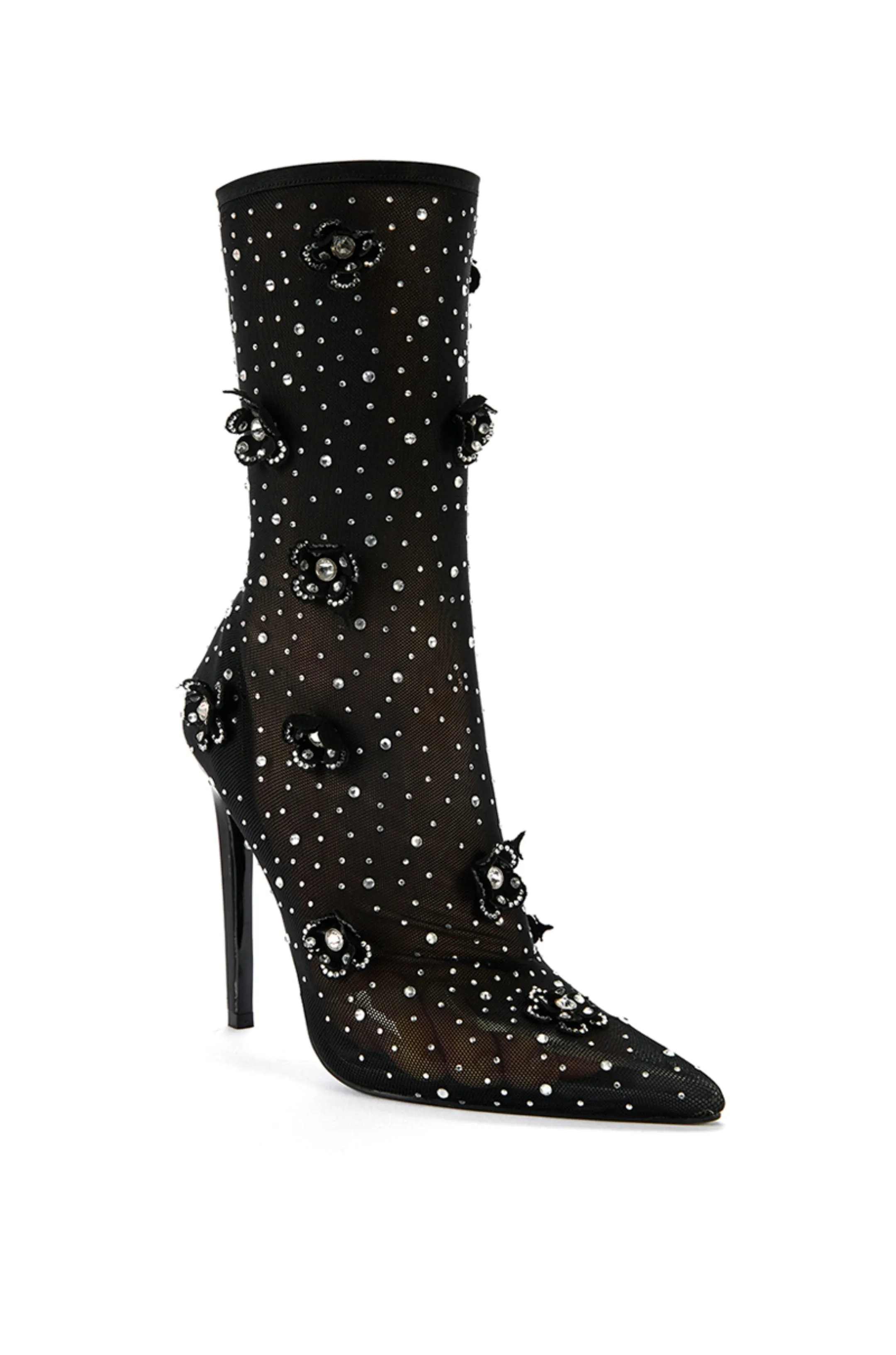 SMARLOWE-BLACK STILETTO BOOTIE