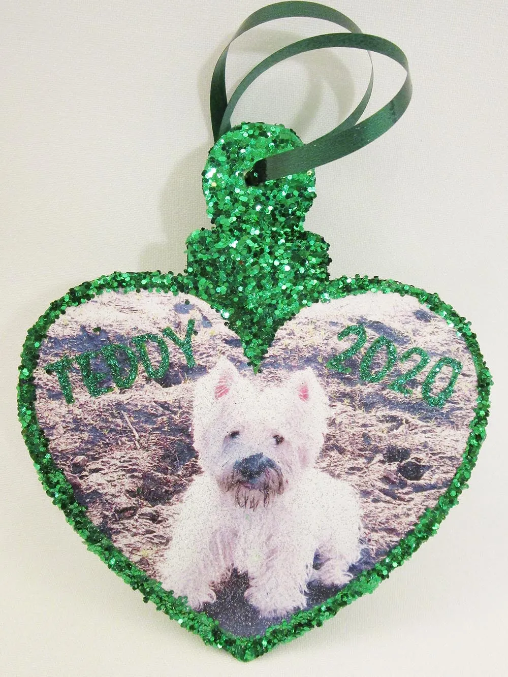 Styrofoam Heart Shaped Ornament