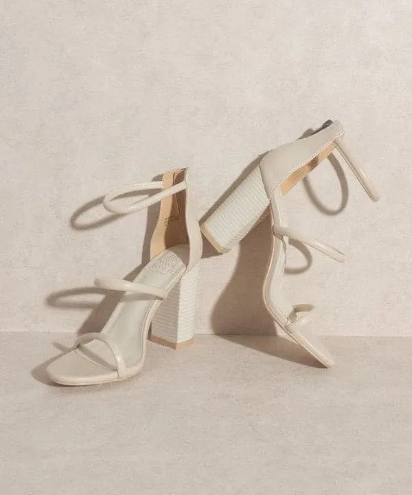 Taylor Minimalist Strappy Heel