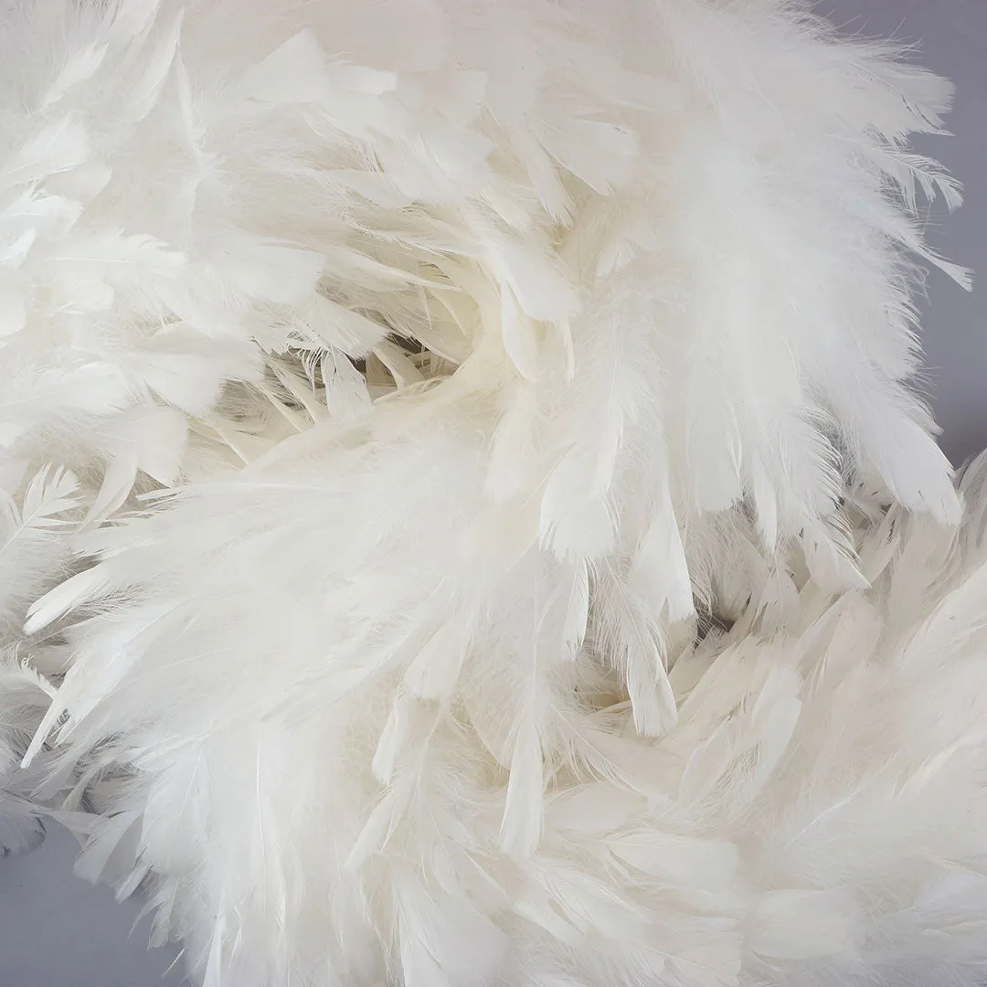 Turkey Ruff Feather Boa - Solid Colors - 14 -16"